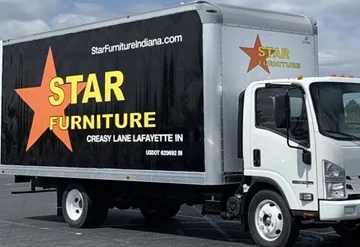 Star Furniture Box Truck Wrap — wrap installation by Leidy MV