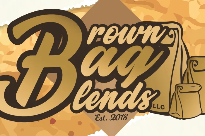 Brown Bay Blends logo design