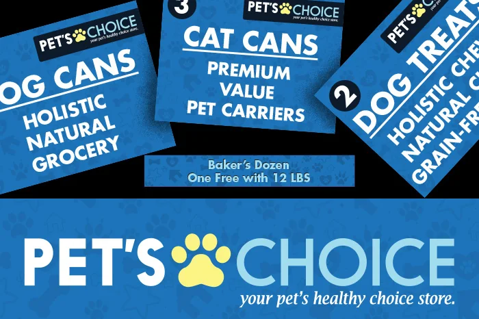 Pets Choice product packaging design