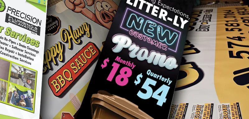 Professional graphic design and print production