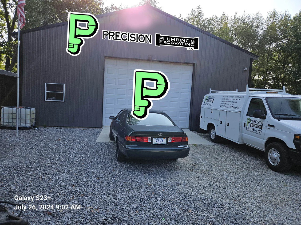 Precision Reflections dimensional building signage